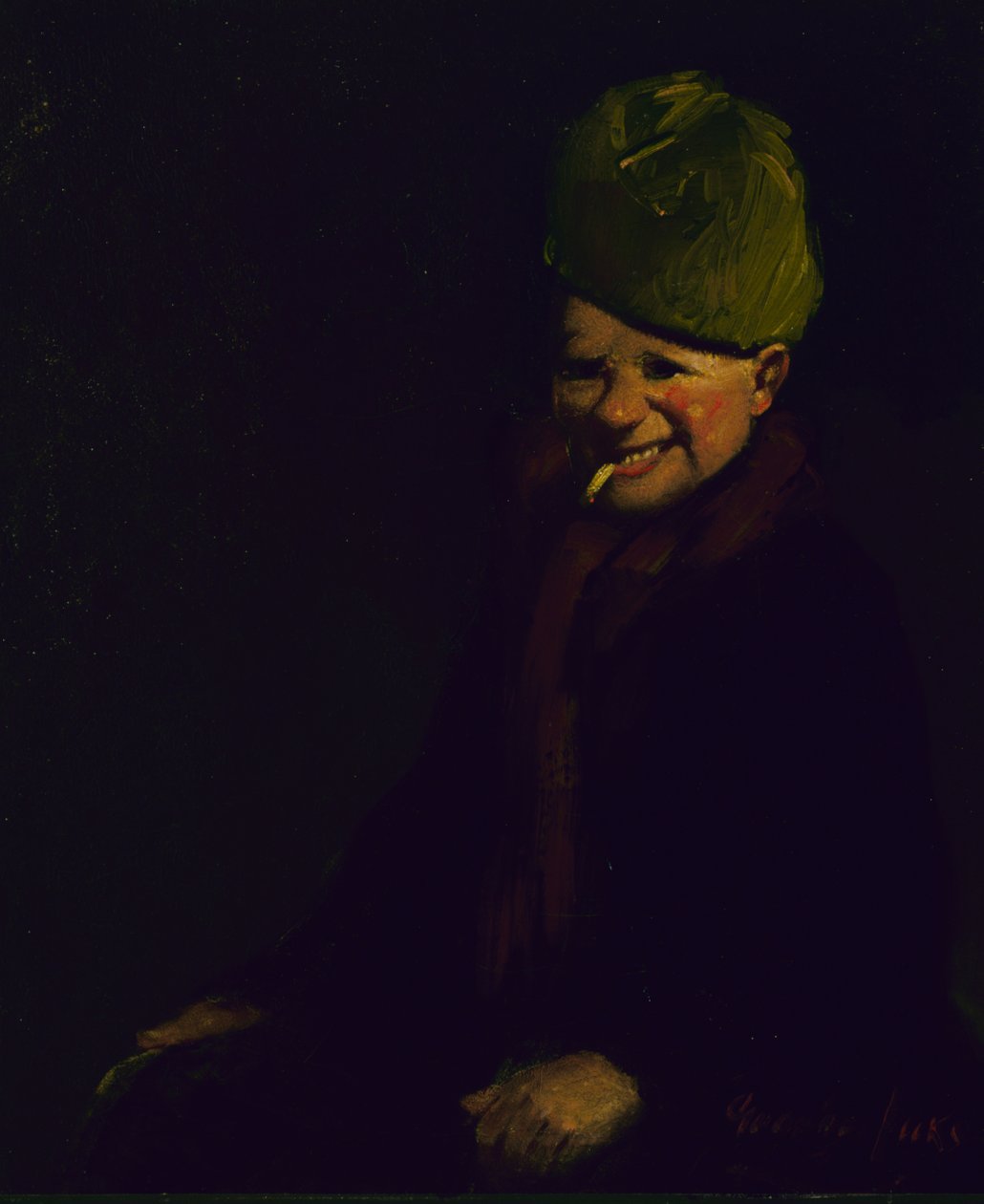 Il tiratore di Capodanno, 1917 da George Benjamin Luks