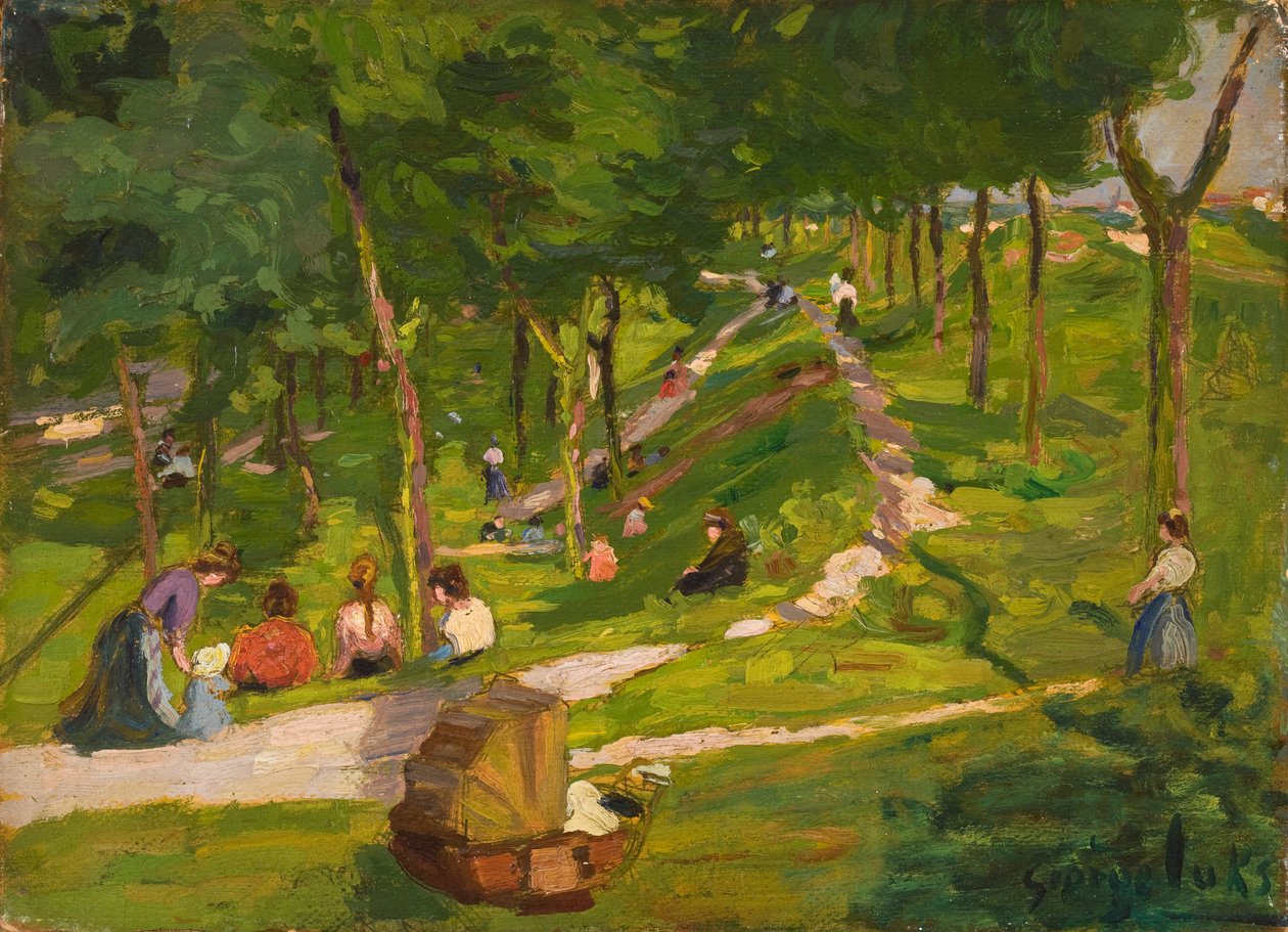 Parco di New York da George Benjamin Luks