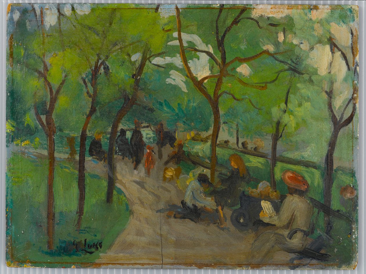 Prospect Park, c.1902-10 da George Benjamin Luks