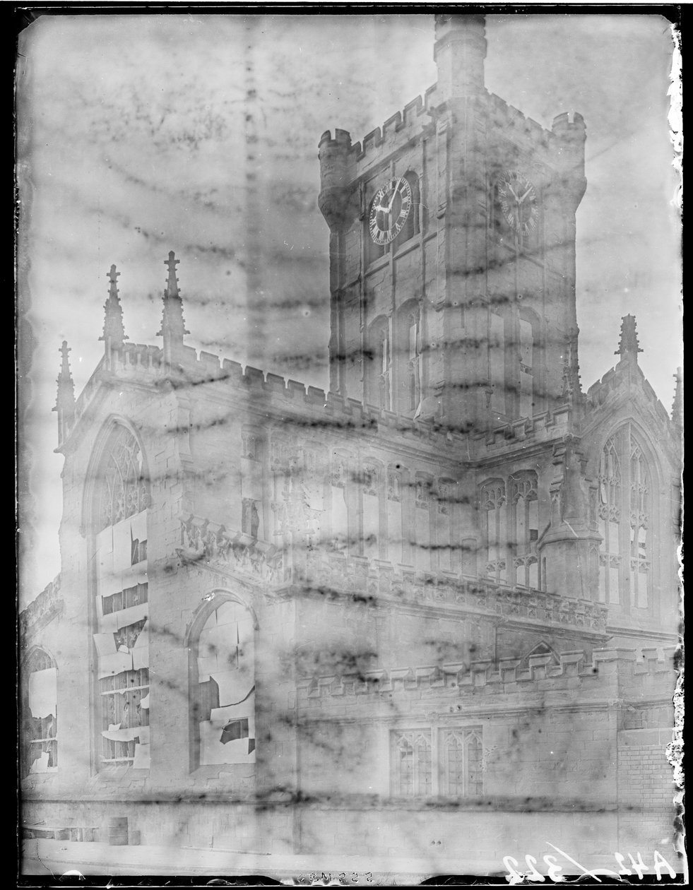 Chiesa di San Giovanni Battista, Fleet Street, Bablake, Coventry, 1941 da George Bernard Mason