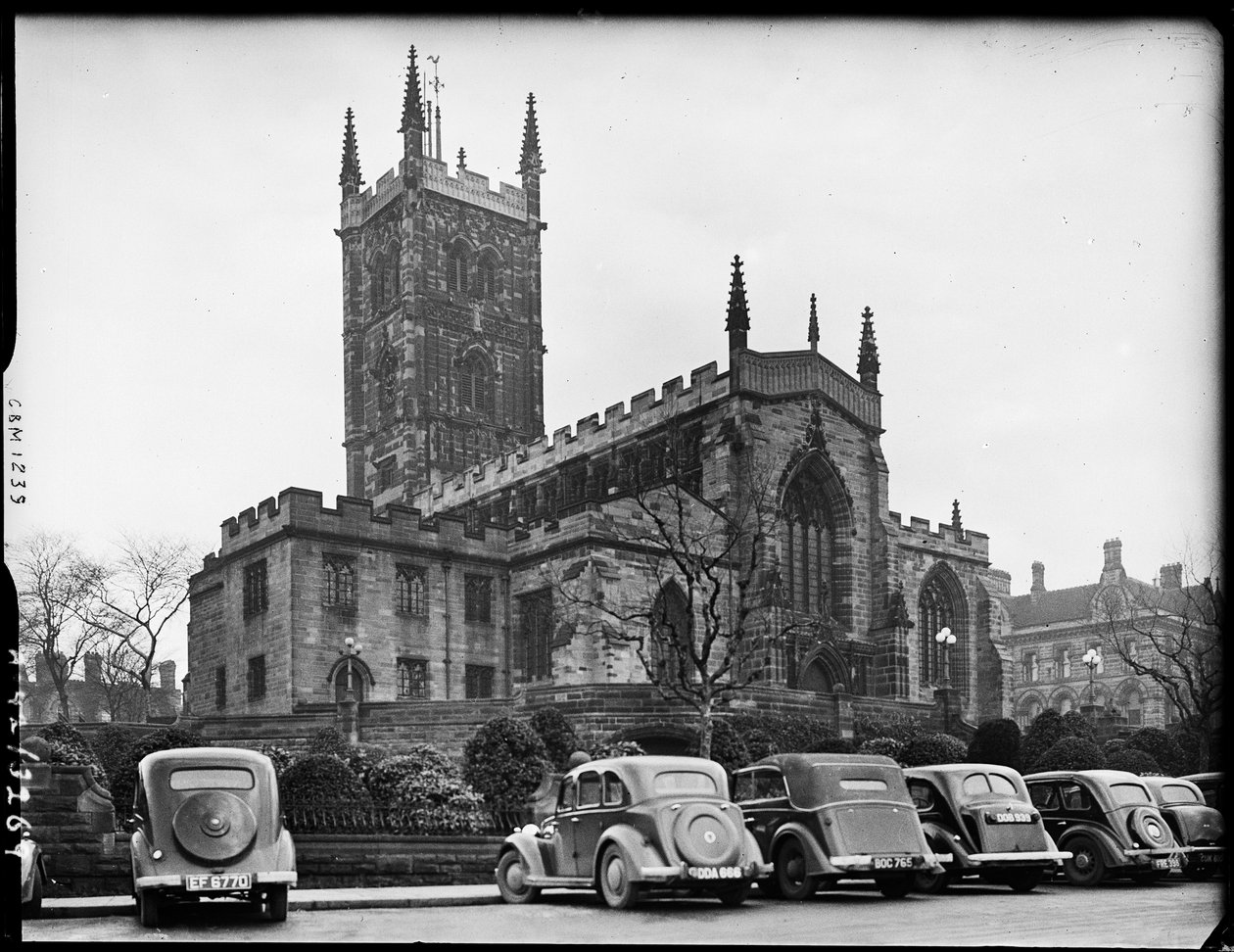 Chiesa collegiata di San Pietro, Lich Gates, Wolverhampton da George Bernard Mason