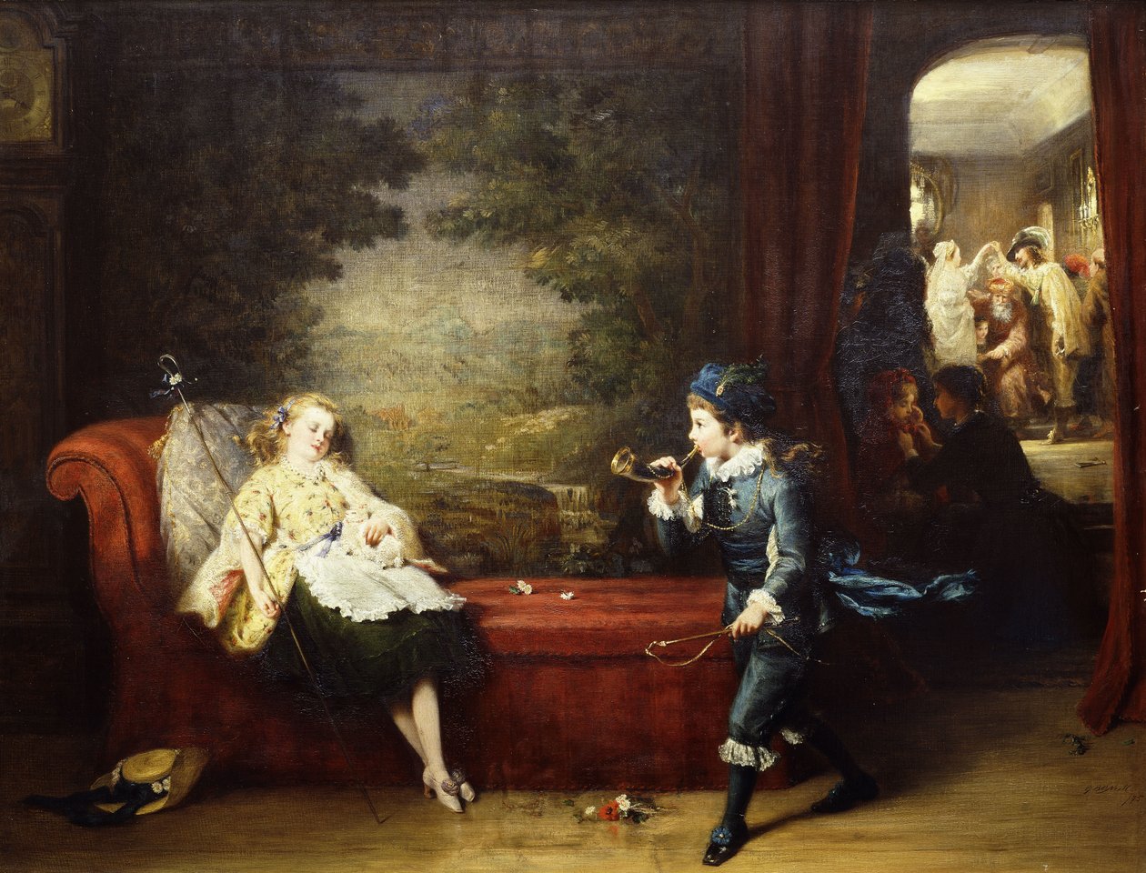 Little Bo Peep, 1875 da George Bernard O