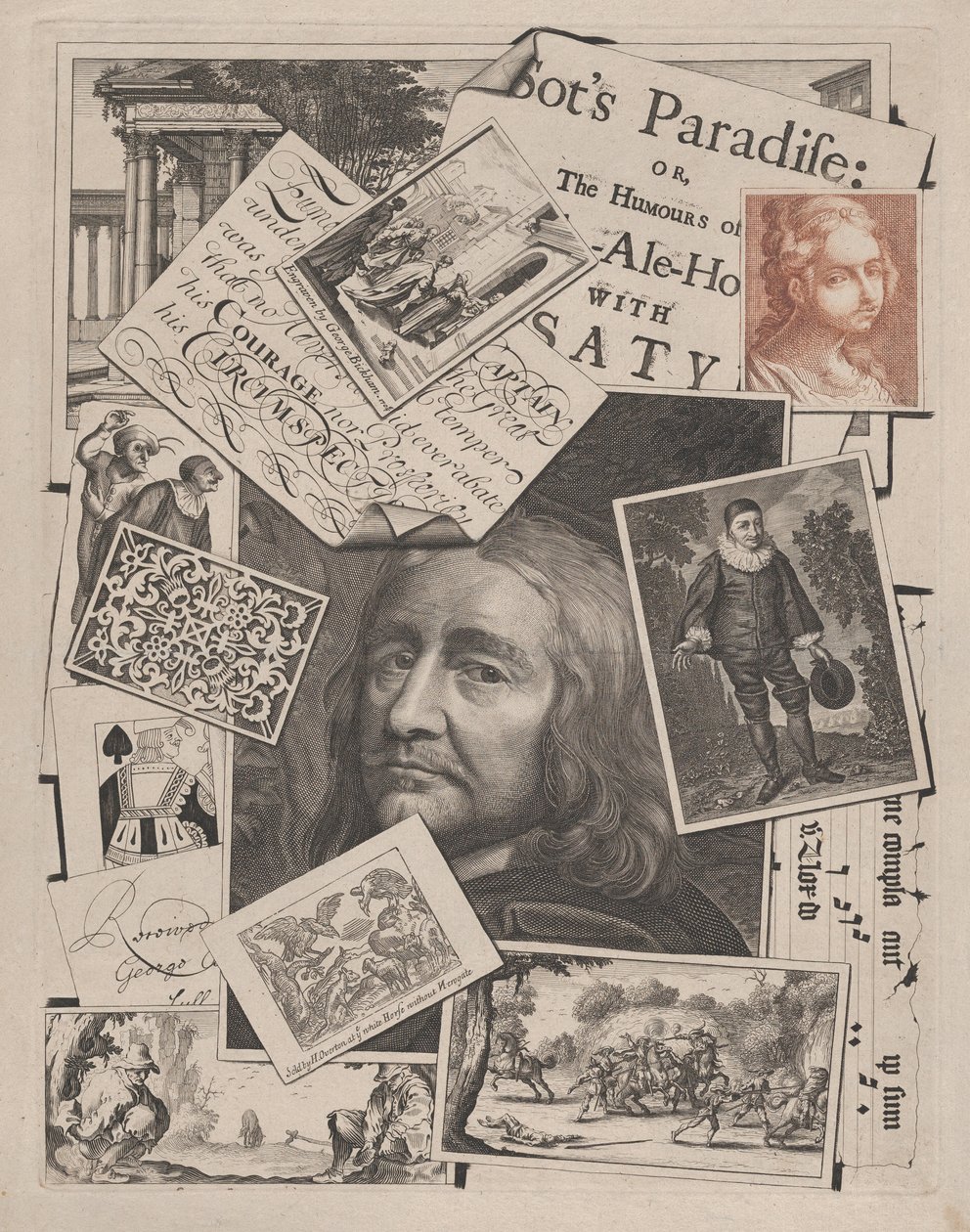 Stampa Medley: Il paradiso degli ubriaconi da George Bickham