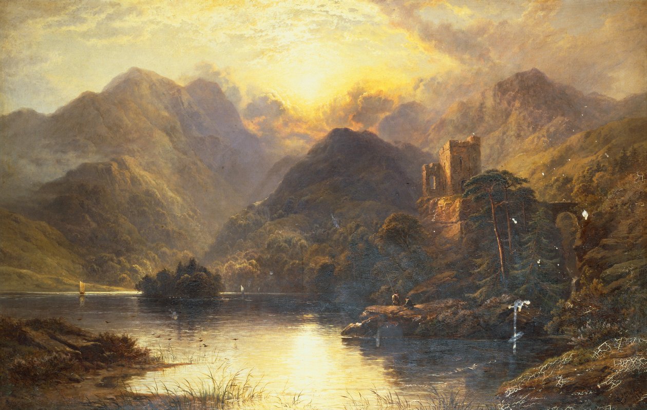 Un lago delle Highlands da George Blackie Sticks