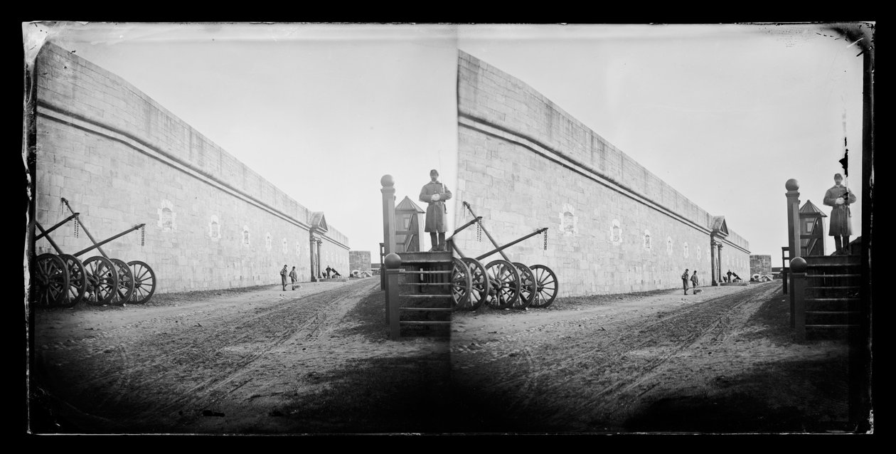 Sentinella, Fort Hamilton, Brooklyn, c.1872-87 da George Bradford Brainerd