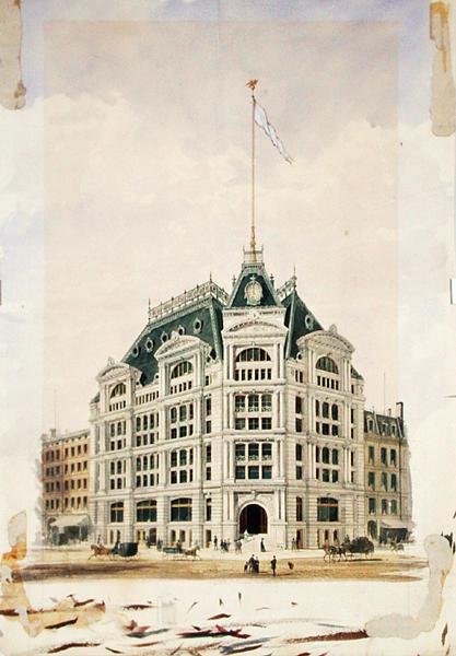 Edificio della Mutual Life Insurance Company da George Browne Post