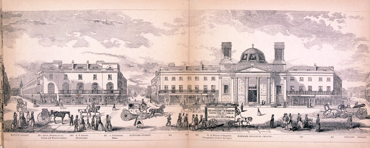 Panorama di Londra, 1849 da George C Leighton