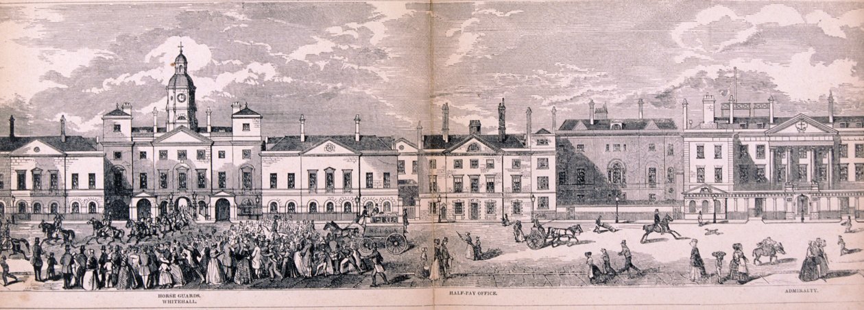 Panorama di Londra, 1849 da George C Leighton