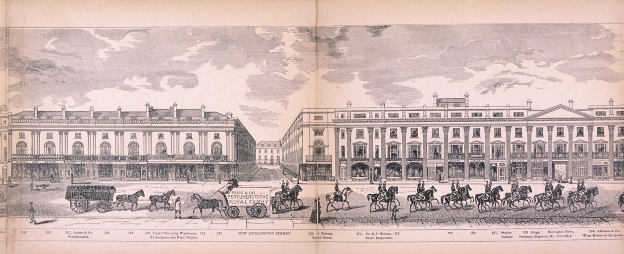 Panorama di Londra, 1849 da George C Leighton