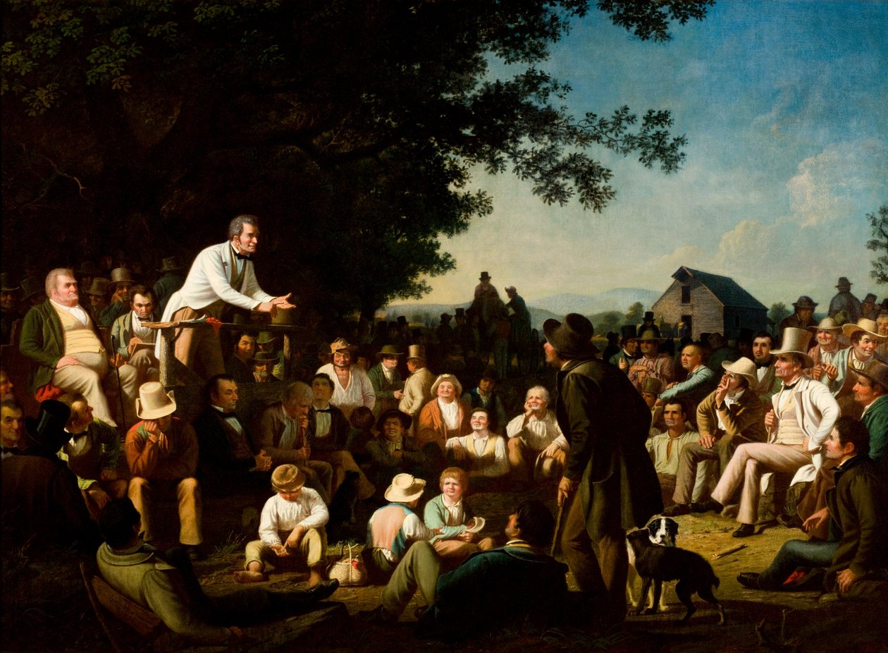 Discorso del ceppo da George Caleb Bingham