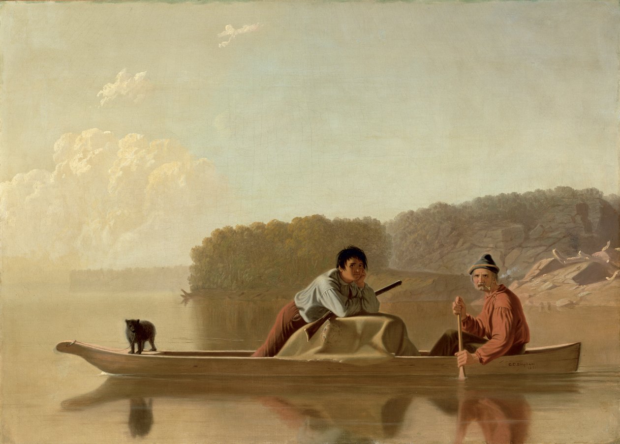 Il Ritorno dei Trapper da George Caleb Bingham