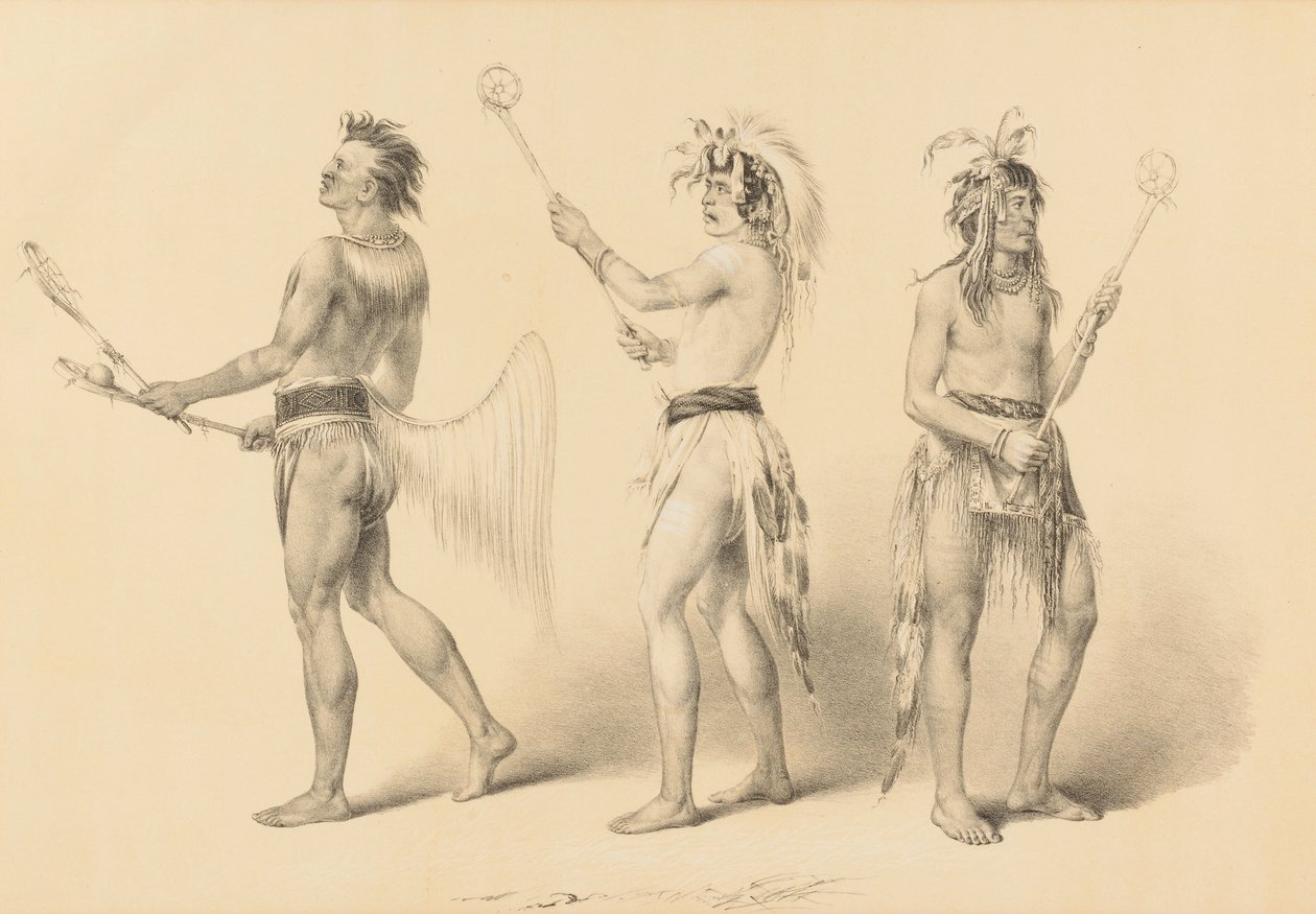 Giocatori di pallone - n. 21 da George Catlin