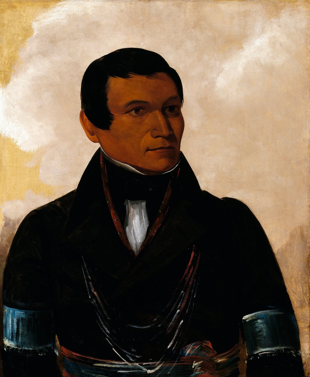 Cú-sick, figlio del capo da George Catlin