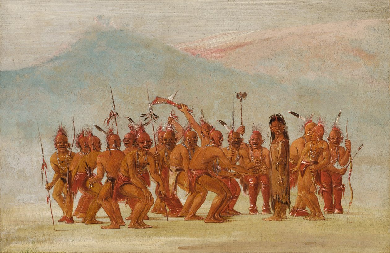 Danza al Berdash da George Catlin