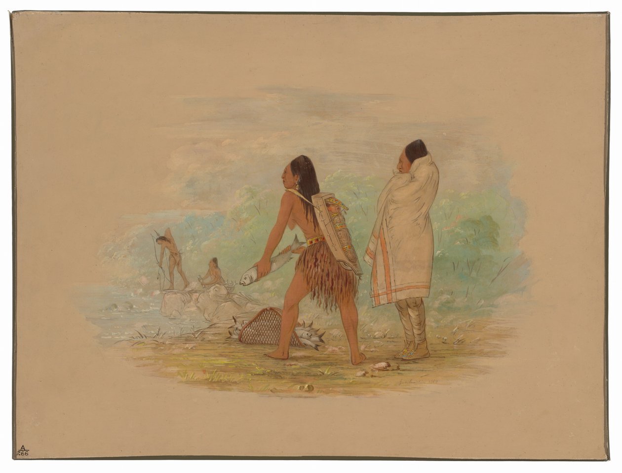 Indiani Flathead da George Catlin