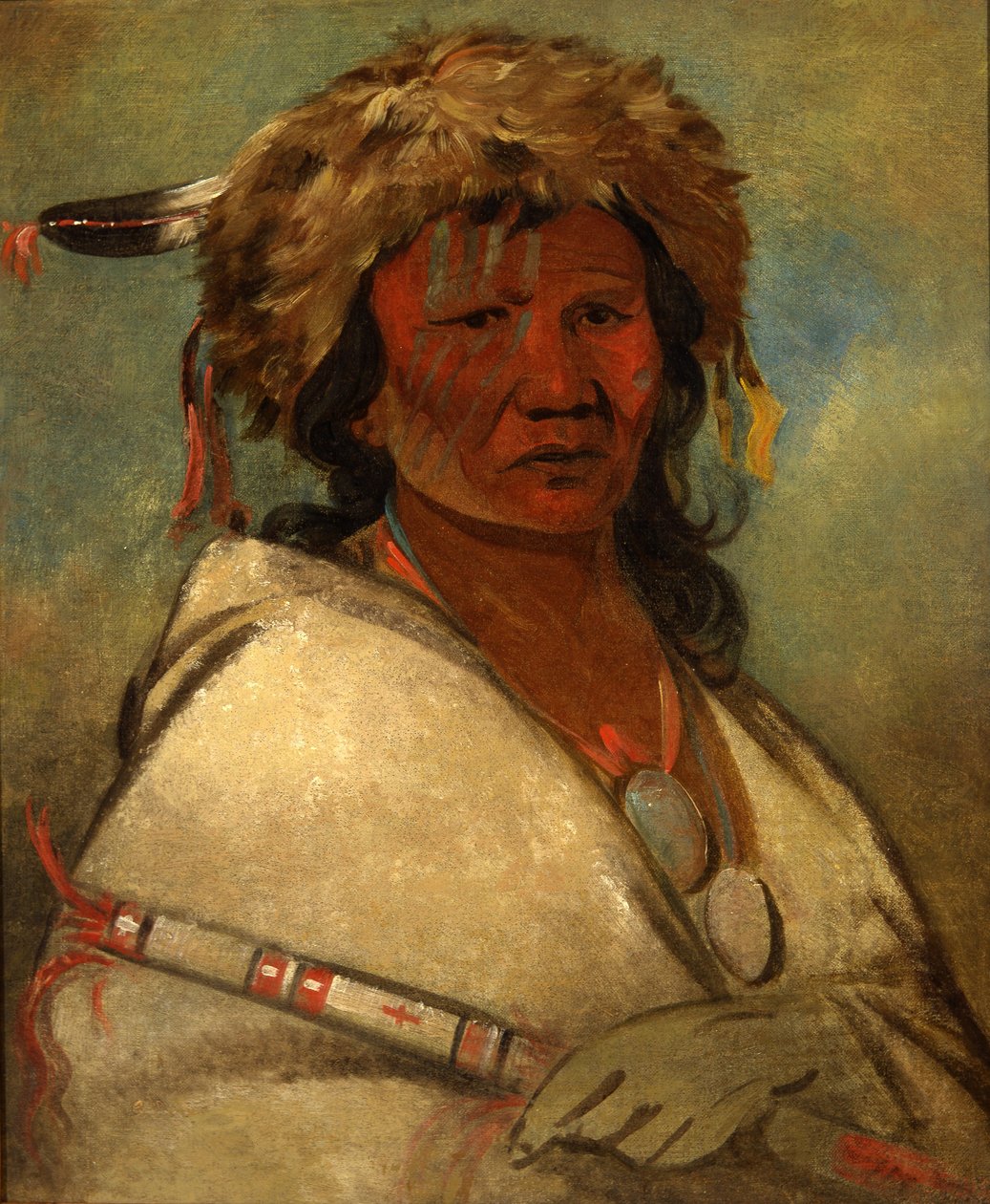 Grande Eroe, un capo da George Catlin