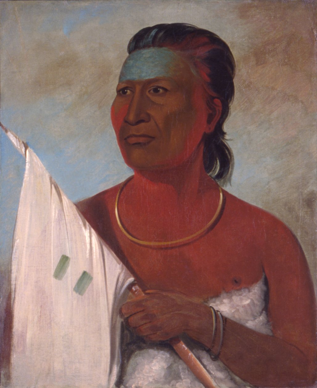 Náh-pope, Soup, consigliere di Falco Nero da George Catlin