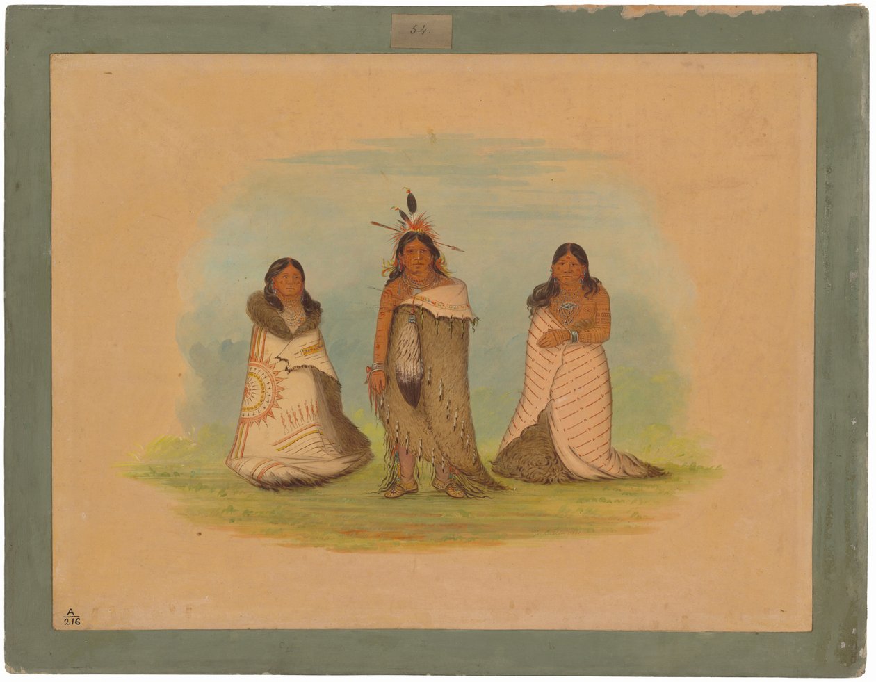 Indiani Puncah da George Catlin