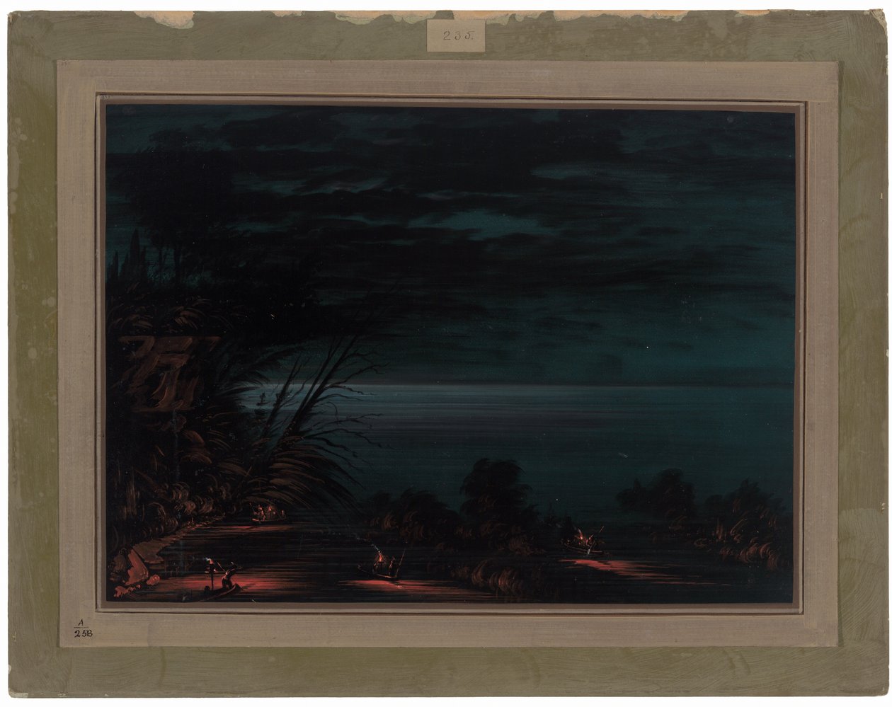 Pesca del salmone - Ottowas da George Catlin