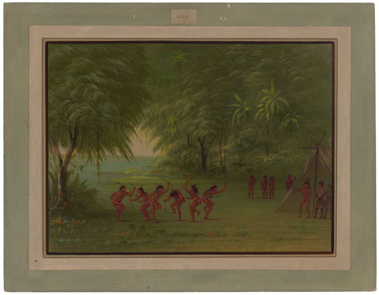 Accampamento Tapuya da George Catlin