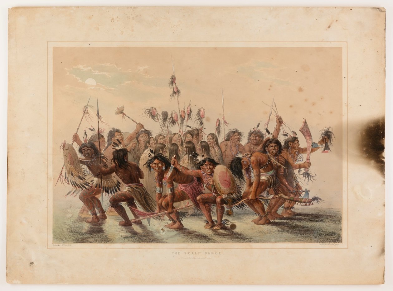 La danza del cuoio capelluto da George Catlin