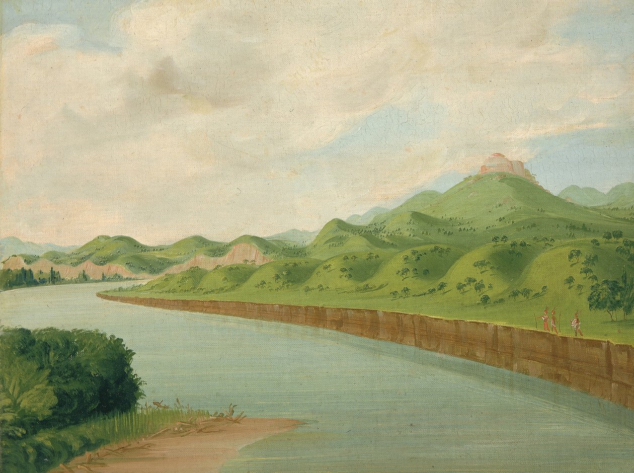 La Torre, 1100 miglia sopra St. Louis da George Catlin