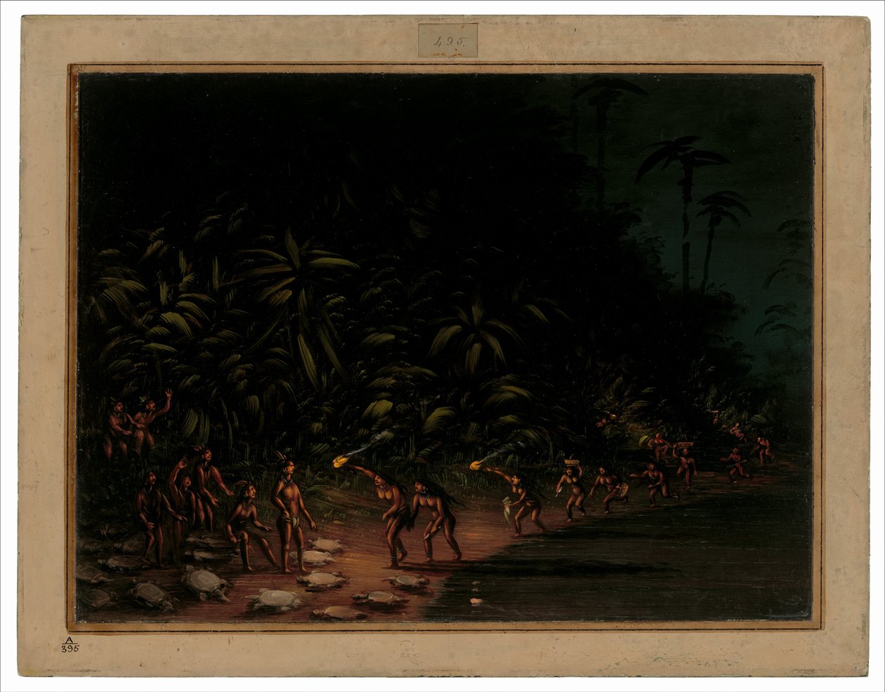 Caccia alle tartarughe da George Catlin