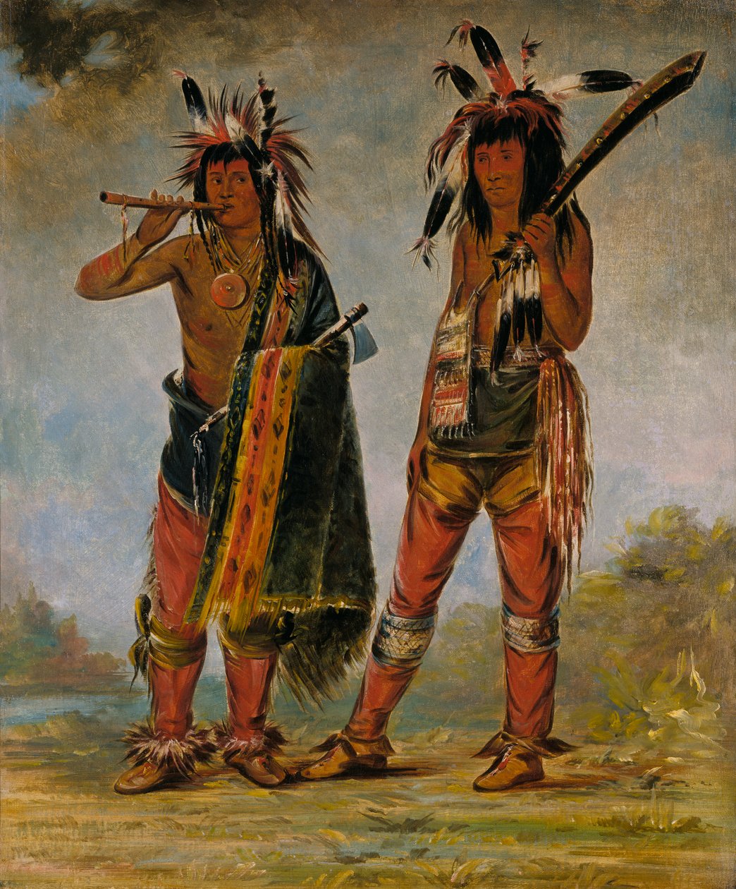 Due giovani uomini da George Catlin