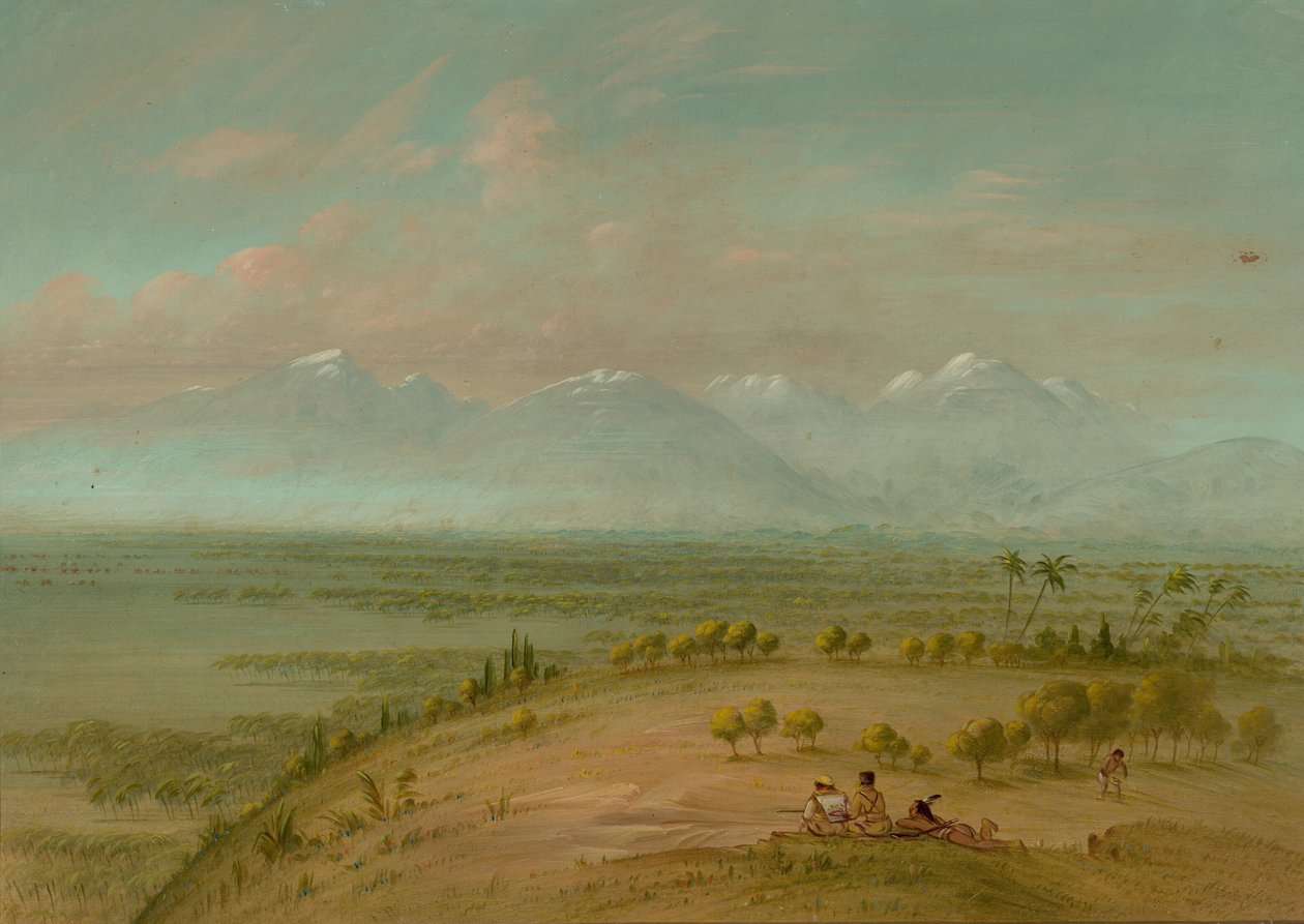Veduta della Pampa del Sacramento, 1854-1869 da George Catlin
