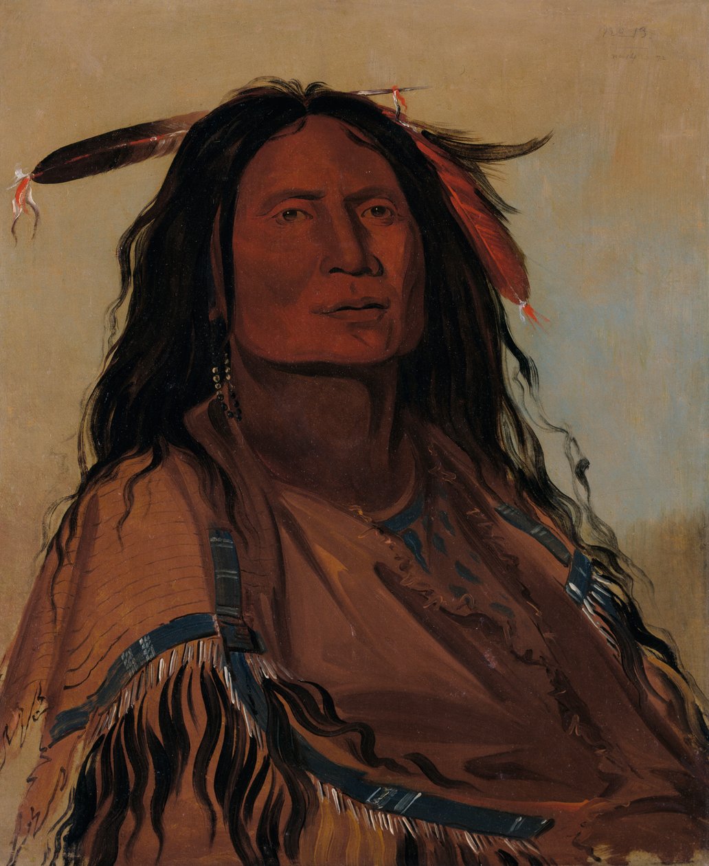 Wúk-mi-ser, Mais, un guerriero Miniconjou da George Catlin