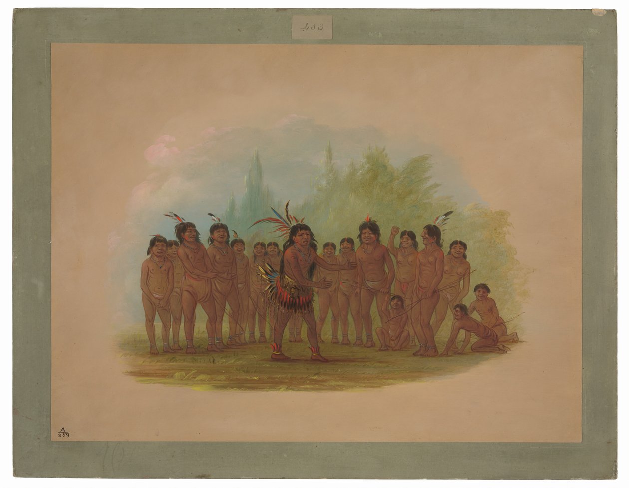 Indiani Zurumati da George Catlin