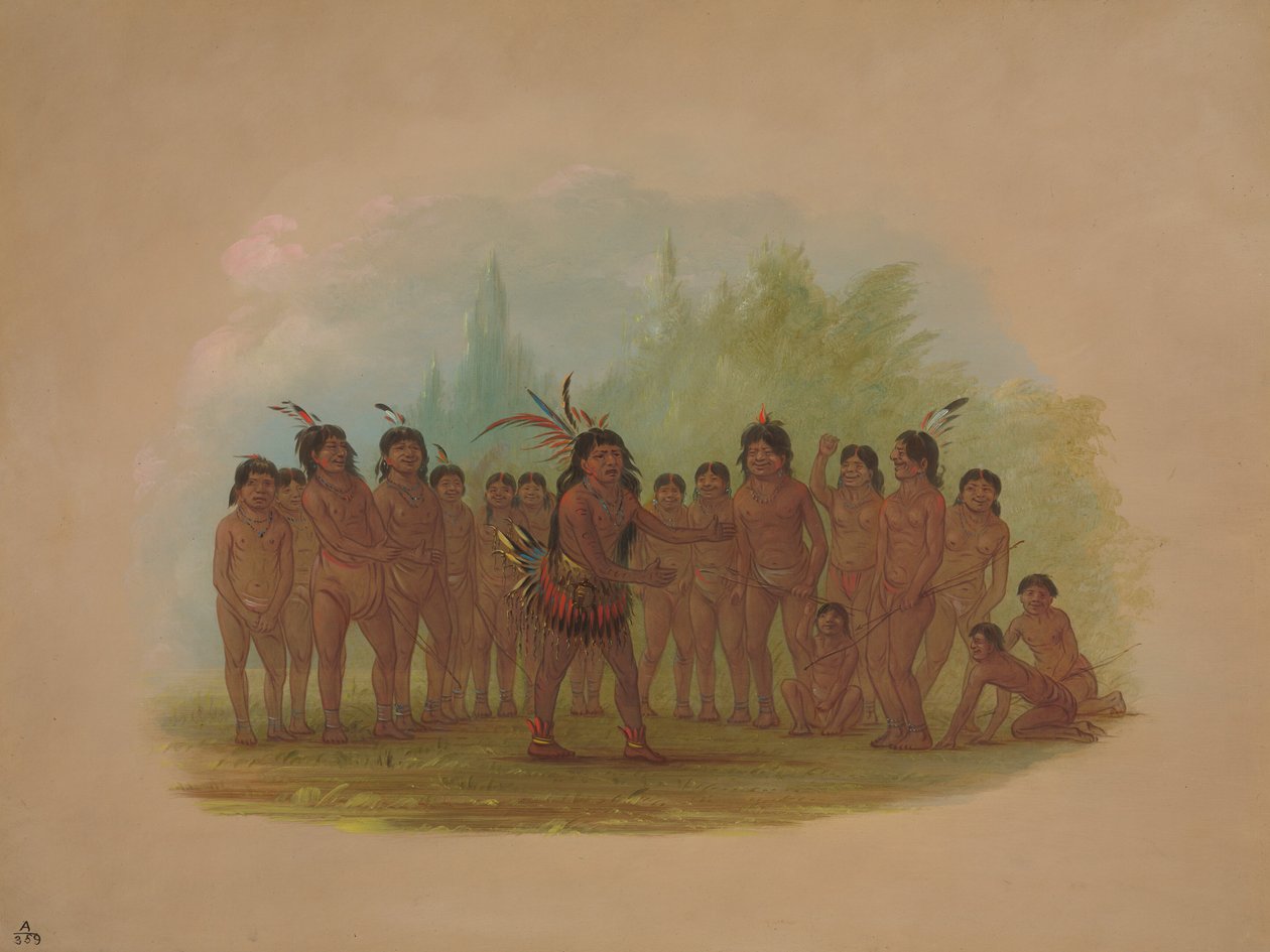Indiani Zurumati, 1854-1869 da George Catlin