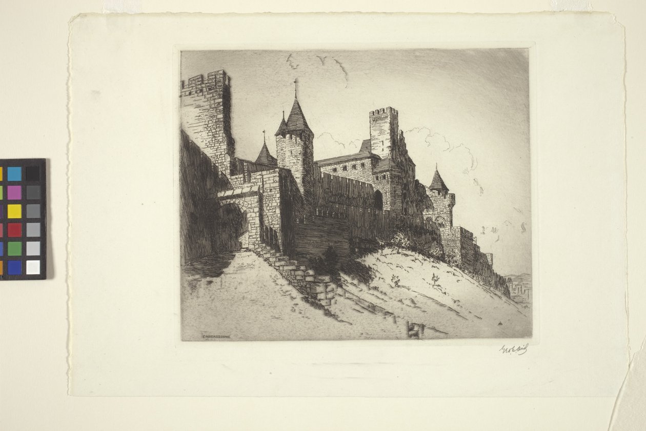 Carcassonne da George Charles Aid