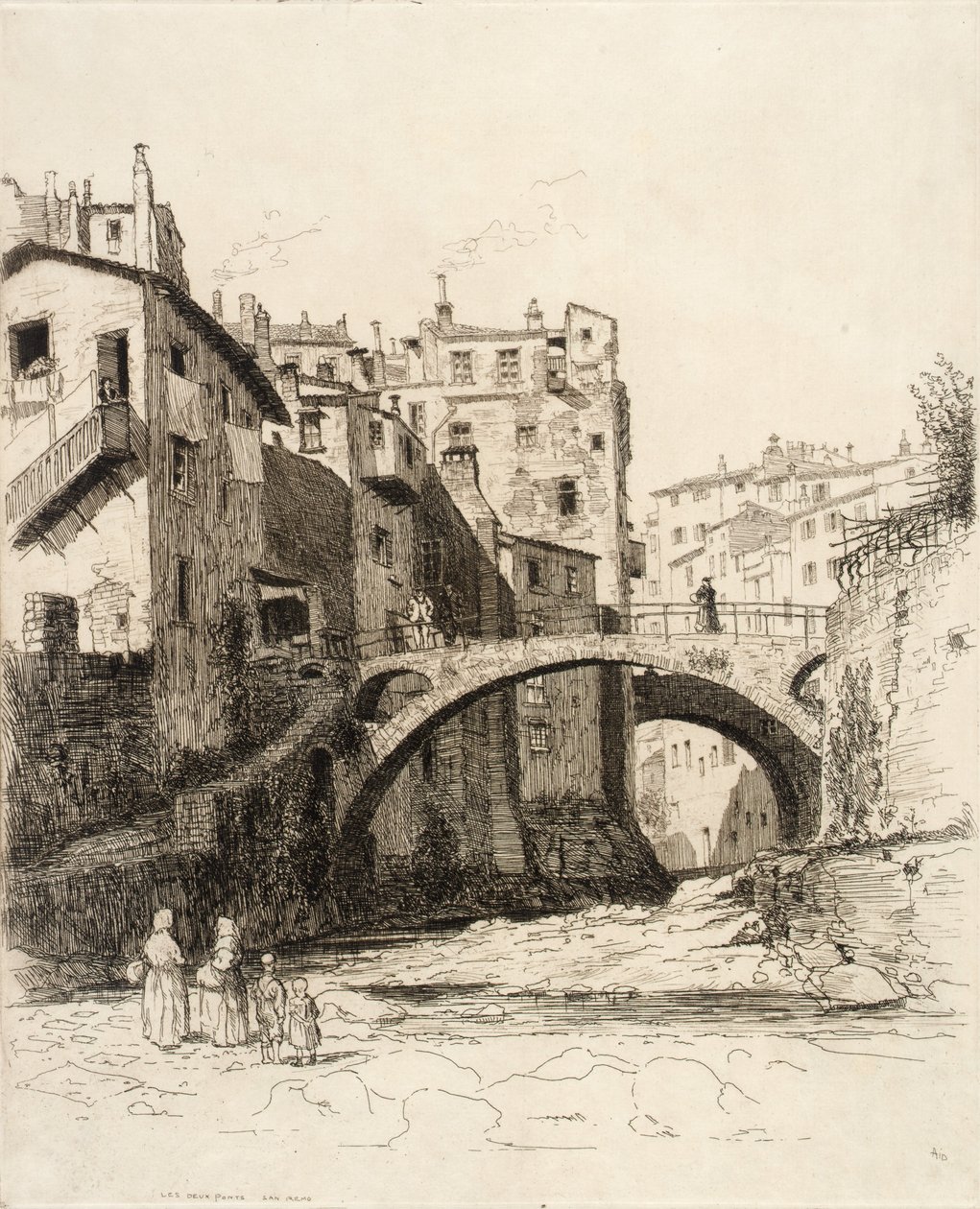I due ponti, Sanremo da George Charles Aid