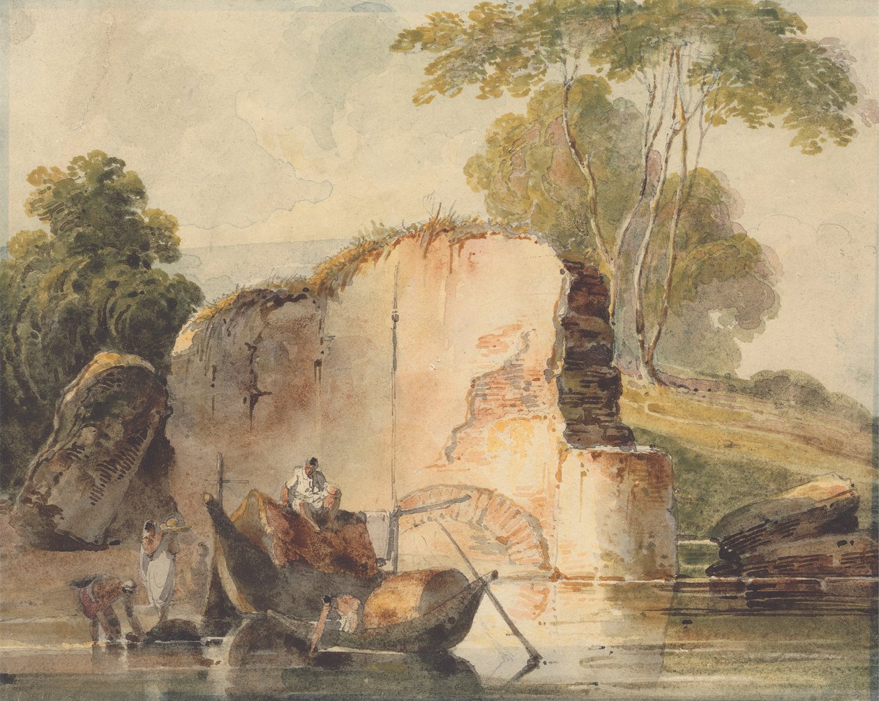 Scena Fluviale da George Chinnery