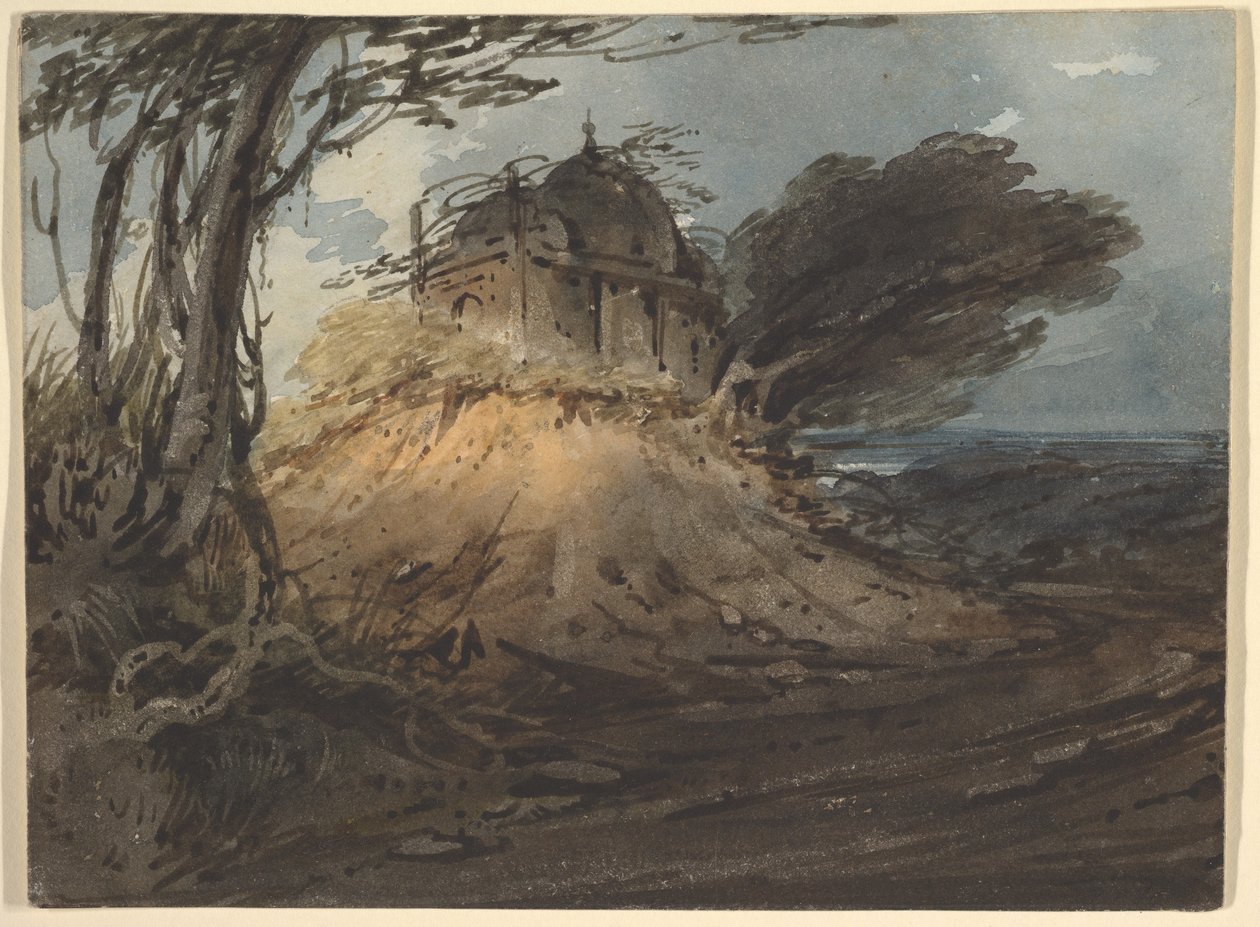 Tempio indiano da George Chinnery