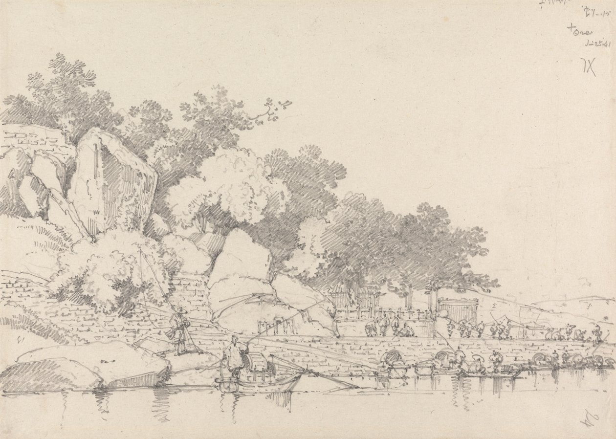 Lap House, Porto Interno, Macao da George Chinnery