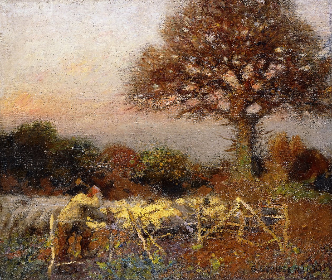Un Ovile, Mattina Presto da George Clausen
