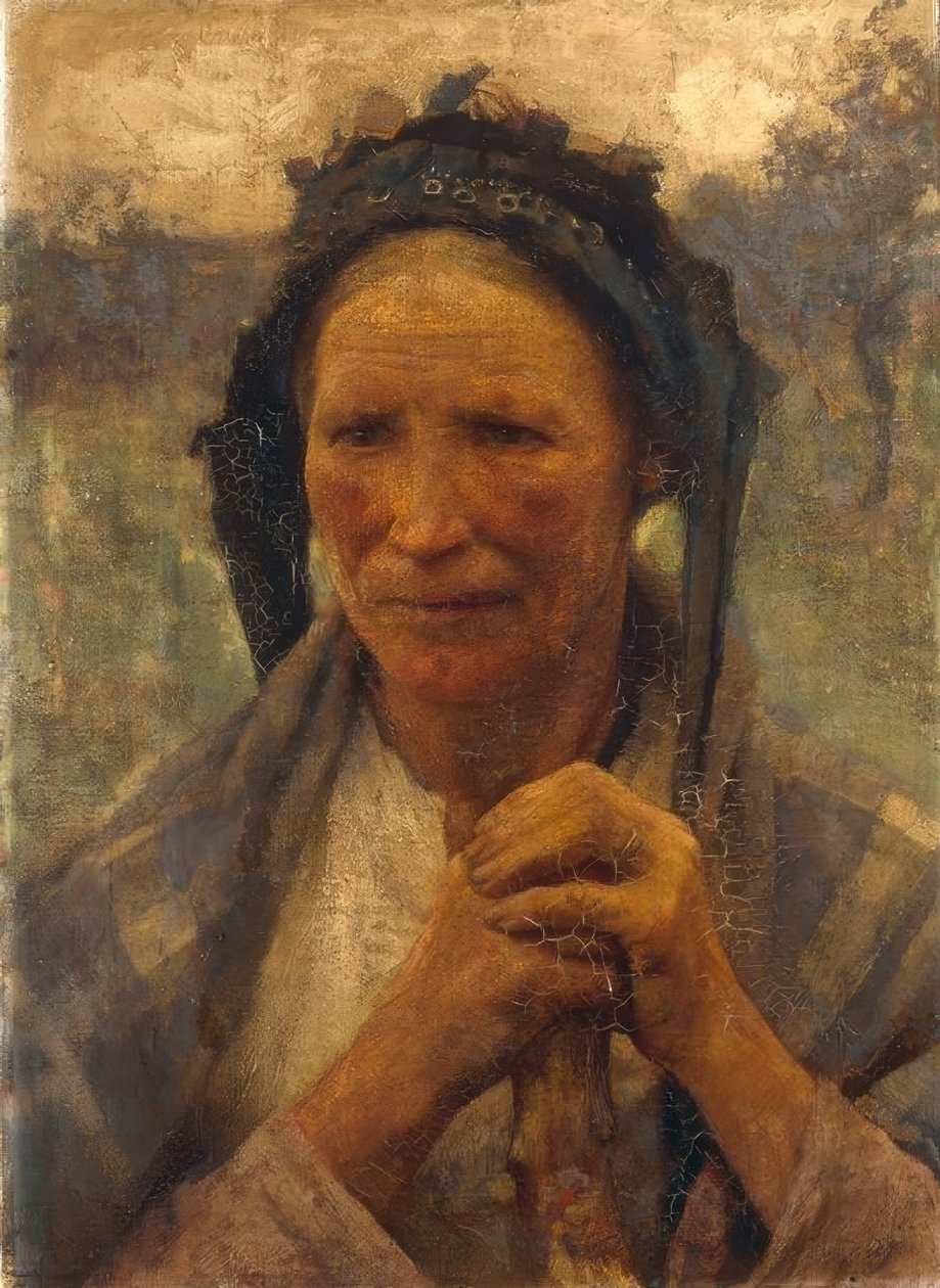 Una donna dei campi da George Clausen