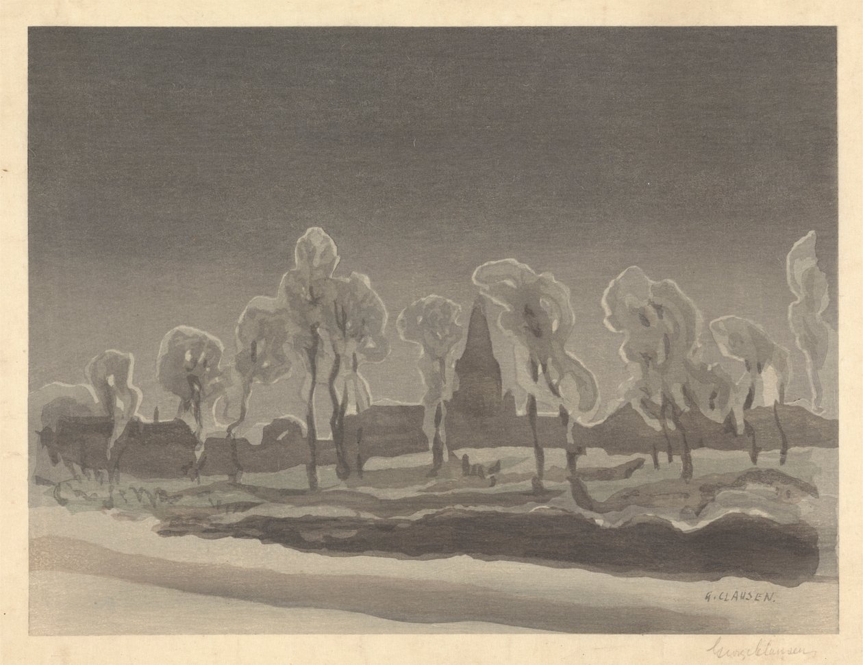Camblain-l’Abbé da George Clausen