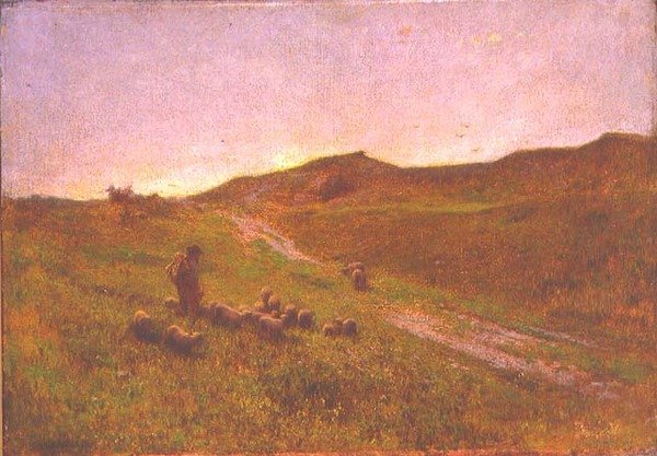 Sera sulla brughiera da George Clausen