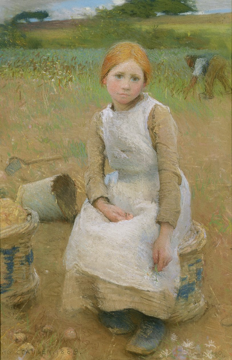Piccola Rosa, 1889 da George Clausen