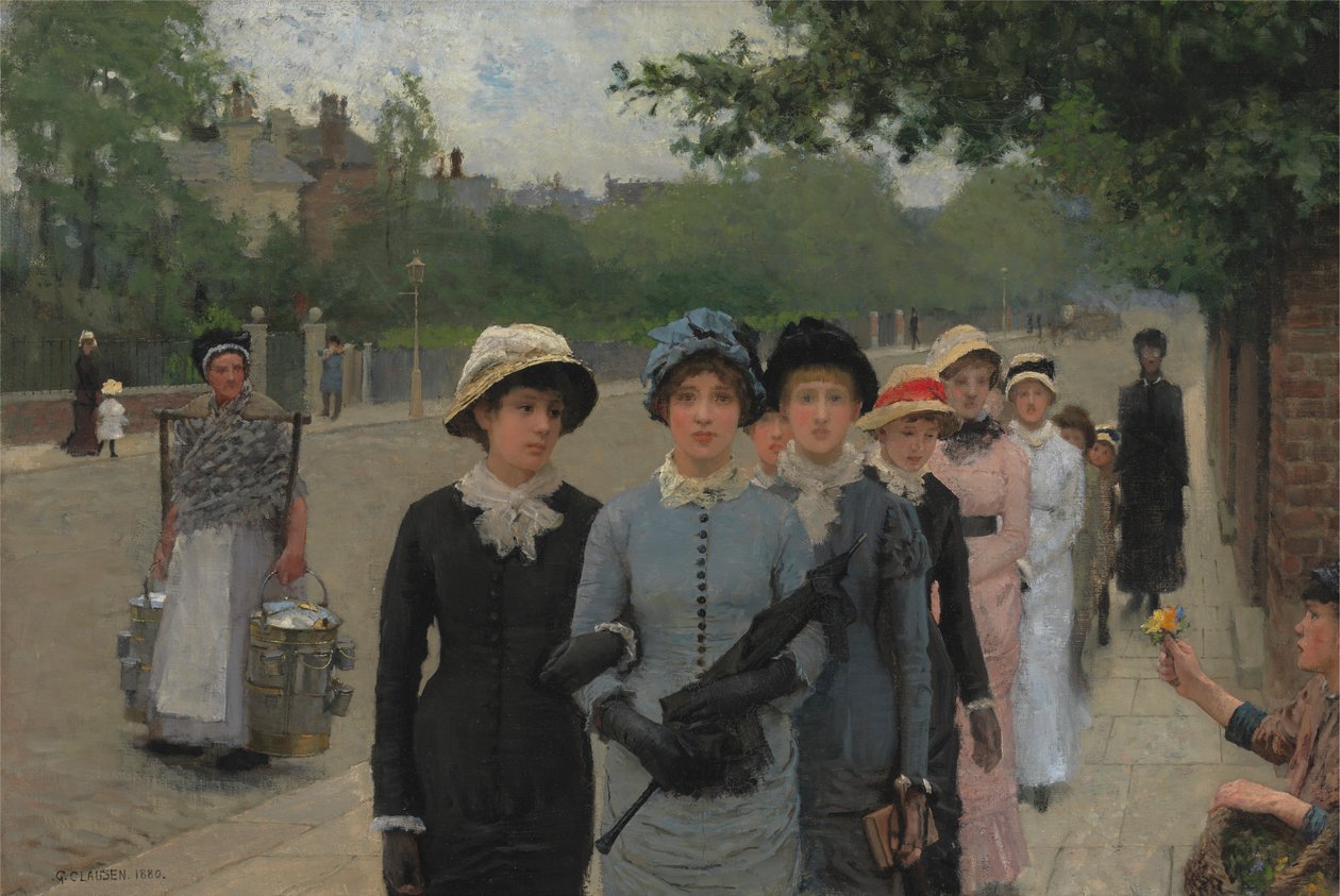 Scolare da George Clausen