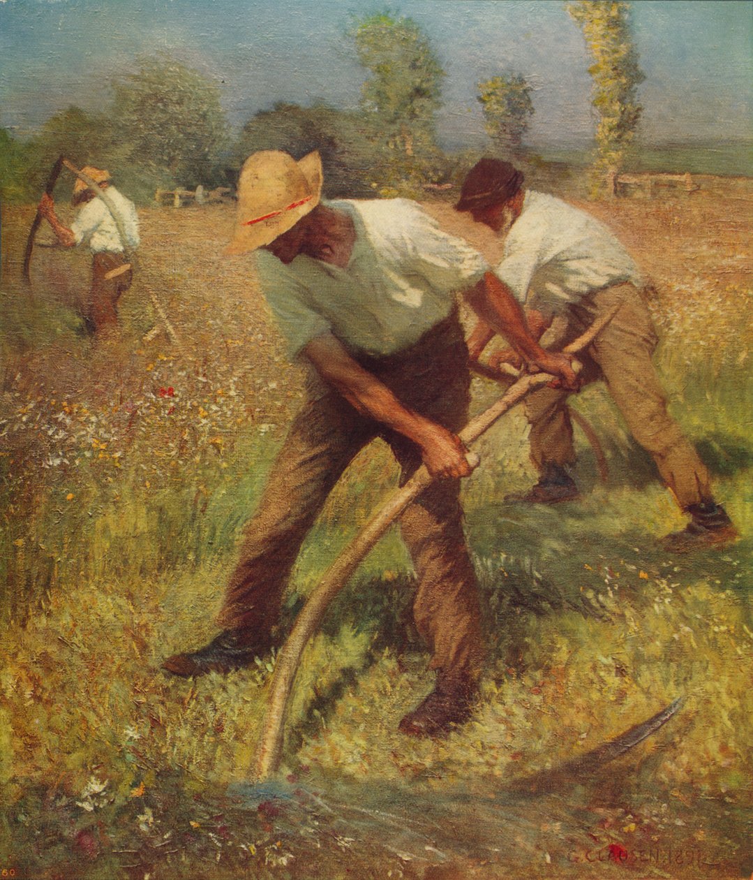 I falciatori da George Clausen