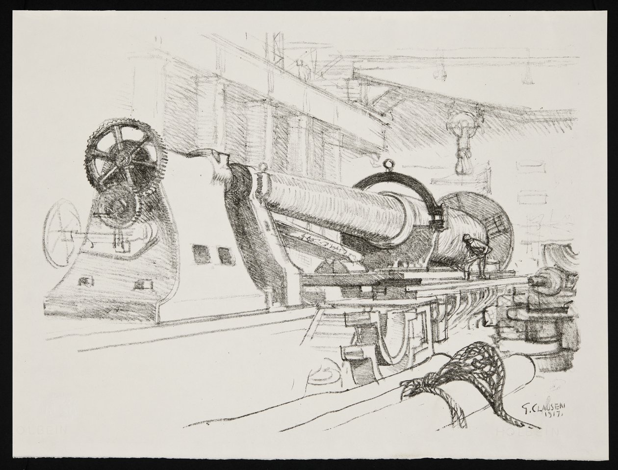 Girare una grande pistola da George Clausen