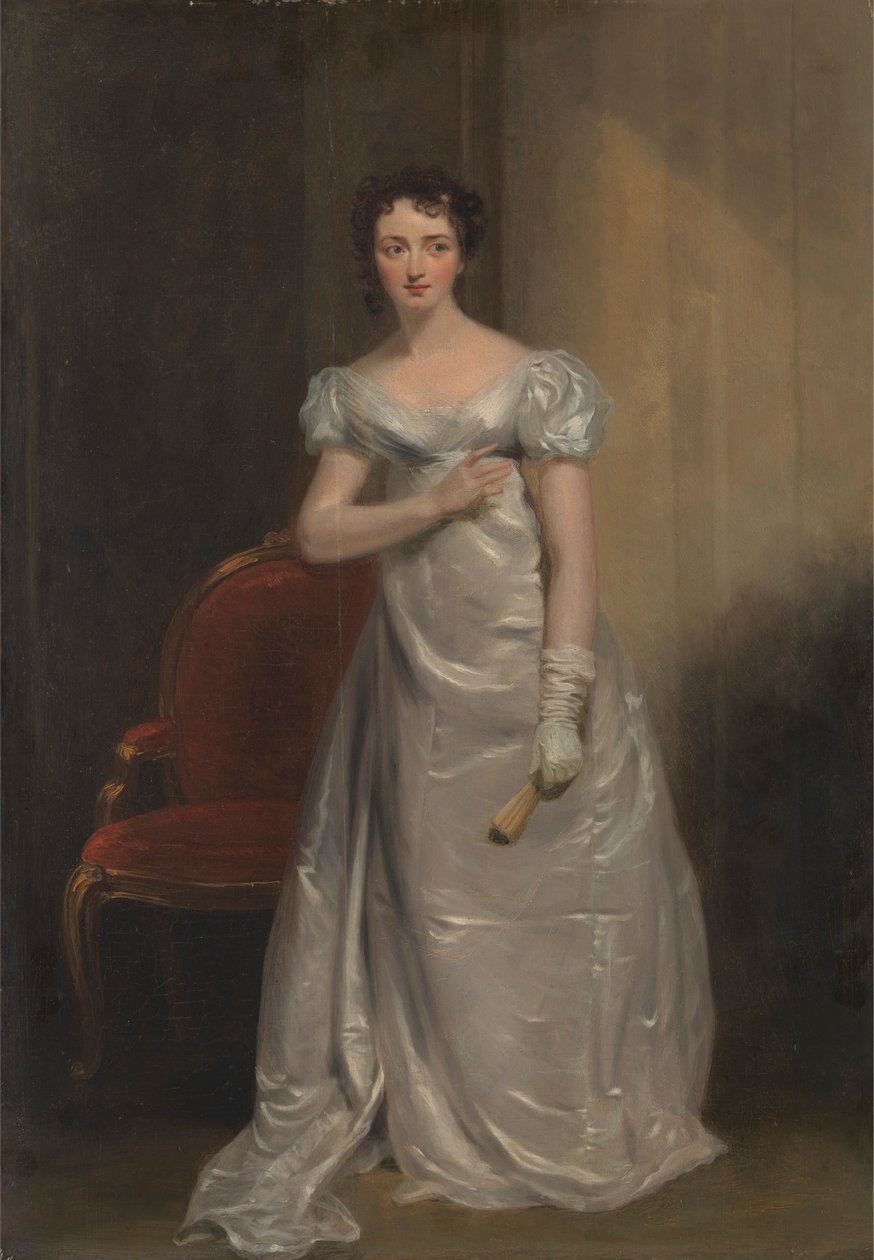 Harriet Smithson come Miss Dorillon, in "Wives as They Were, and Maids as They Are" di Elizabeth Inchbald da George Clint