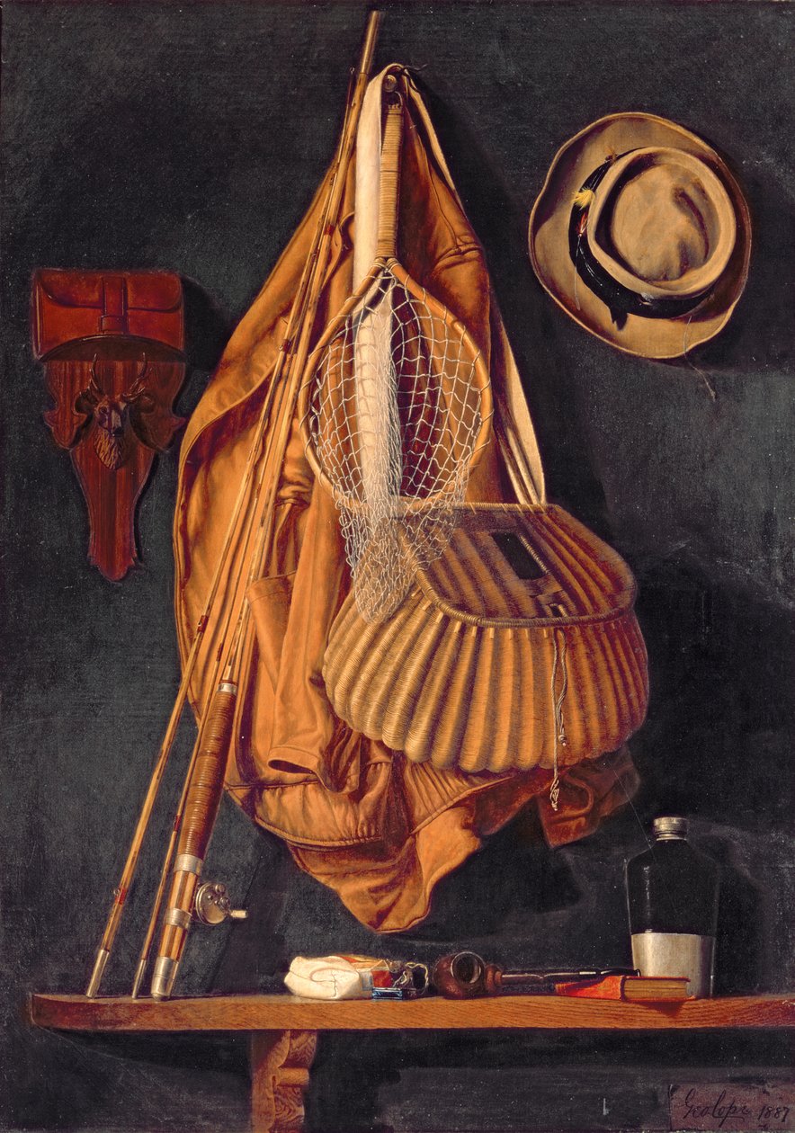 Accessori per pescatori da George Cope