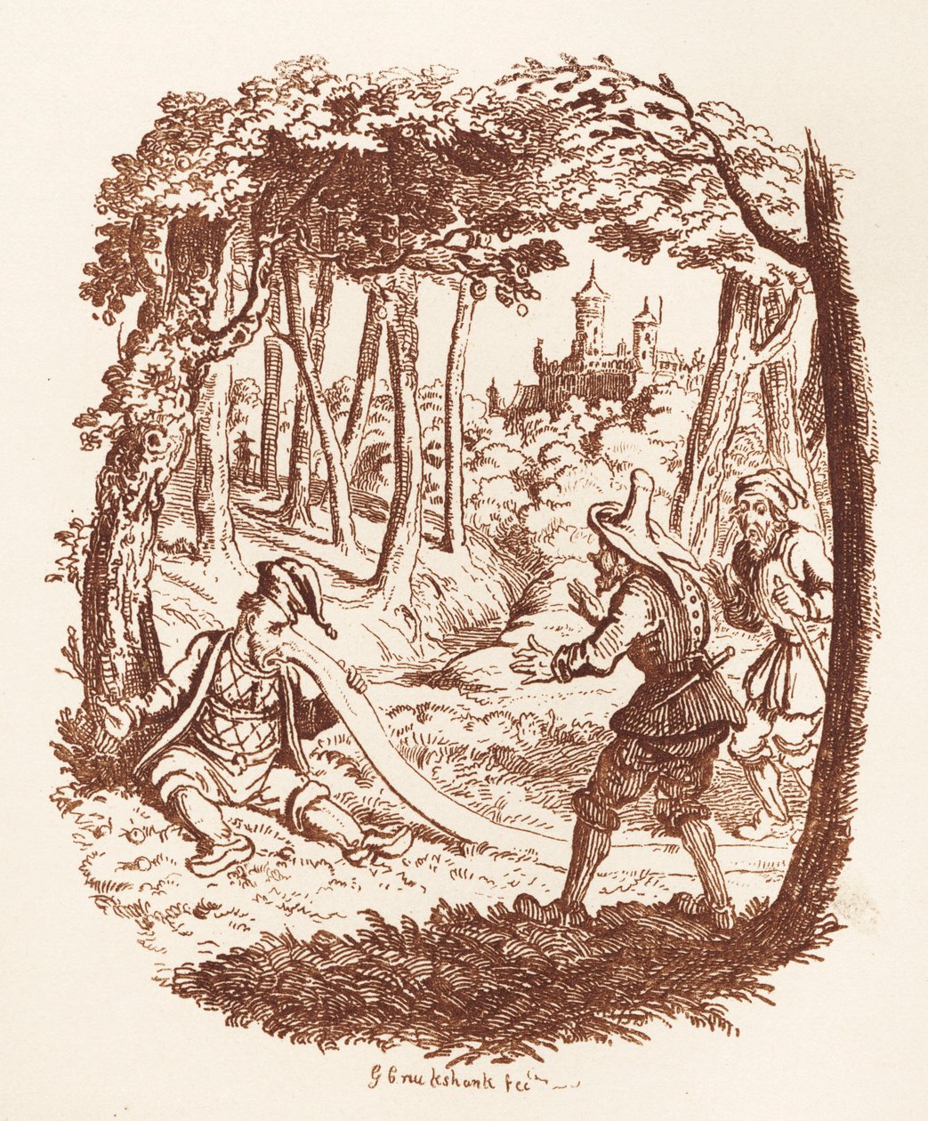 Fiabe dei fratelli Grimm da George Cruikshank