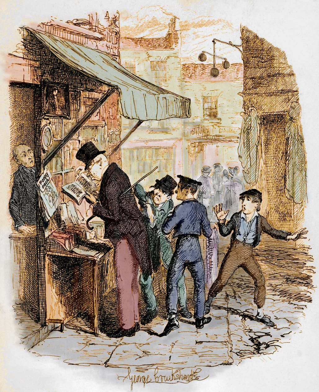 Le avventure di Oliver Twist da George Cruikshank