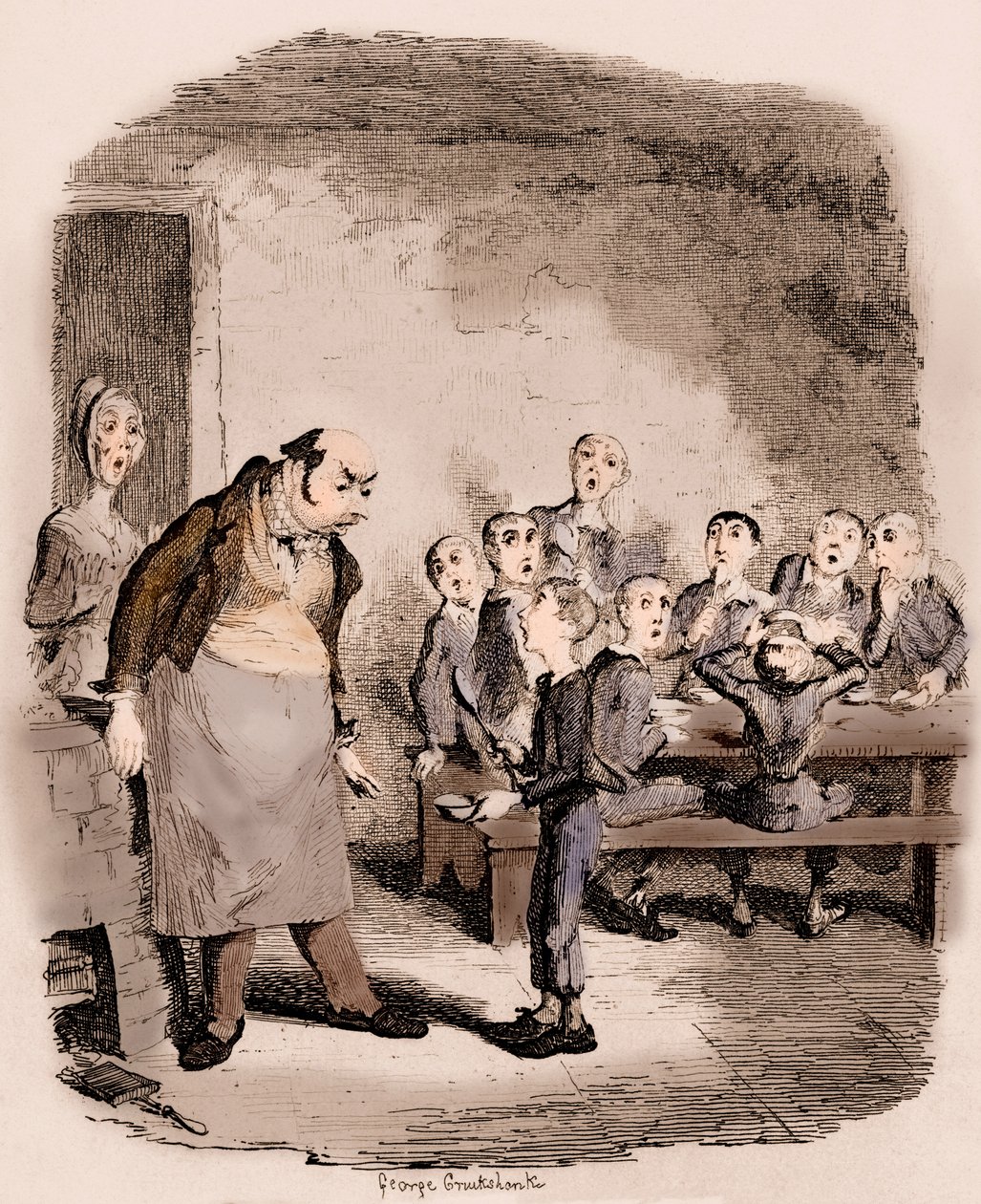Le avventure di Oliver Twist di Charles Dickens da George Cruikshank